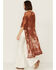 Image #3 - Shyanne Women's Rust Lace Tassel Kimono, Rust Copper, hi-res
