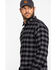 Image #3 - Dickies Men's Flex Stretch Flannel Long Sleeve Work Shirt, Slate, hi-res