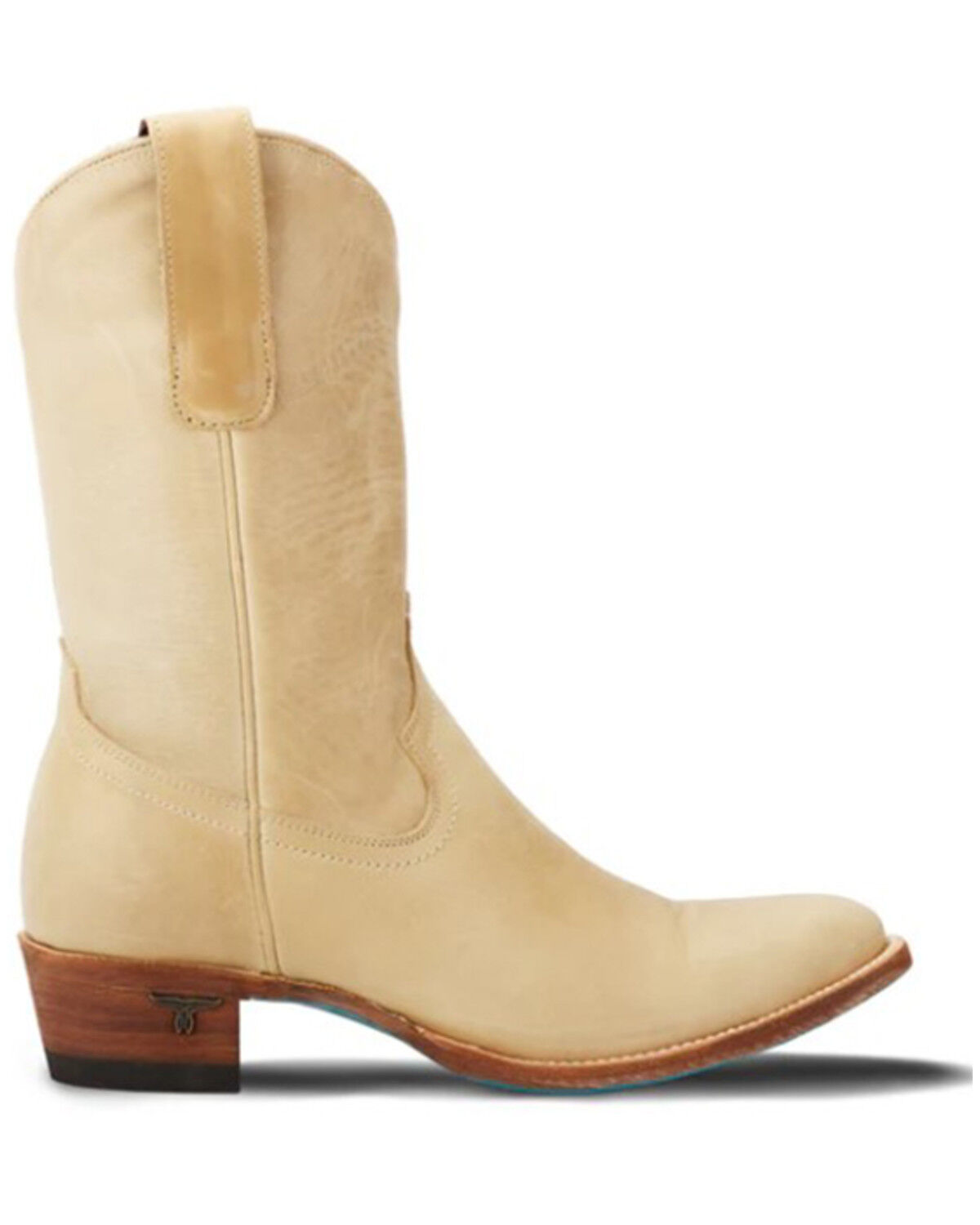Image #2 - Lane Women's Plain Jane Midi Western Boots - Round Toe, Brown, hi-res