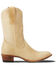 Image #2 - Lane Women's Plain Jane Midi Western Boots - Round Toe, Brown, hi-res