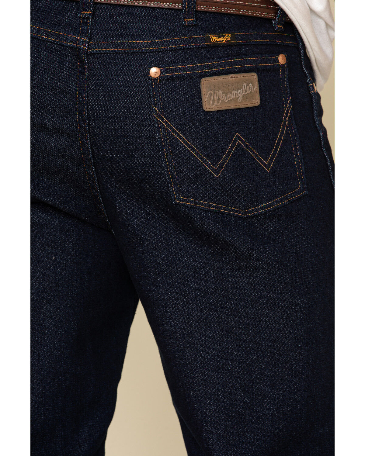 Image #4 - Wrangler Men's Active Flex Prewashed Slim Cowboy Cut Denim Jeans, Indigo, hi-res
