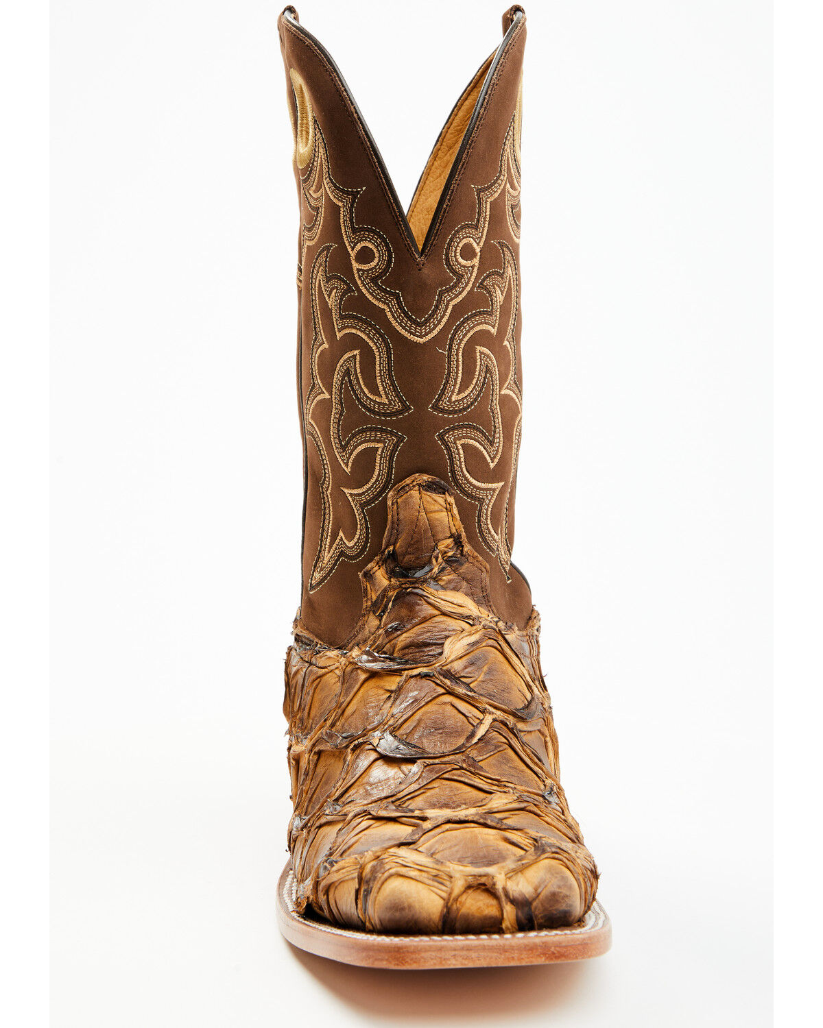 Image #4 - Cody James Men's Exotic Pirarucu Western Boots - Broad Square Toe, , hi-res