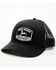 Image #1 - John Deere Men's Logo Ball Cap, Black, hi-res