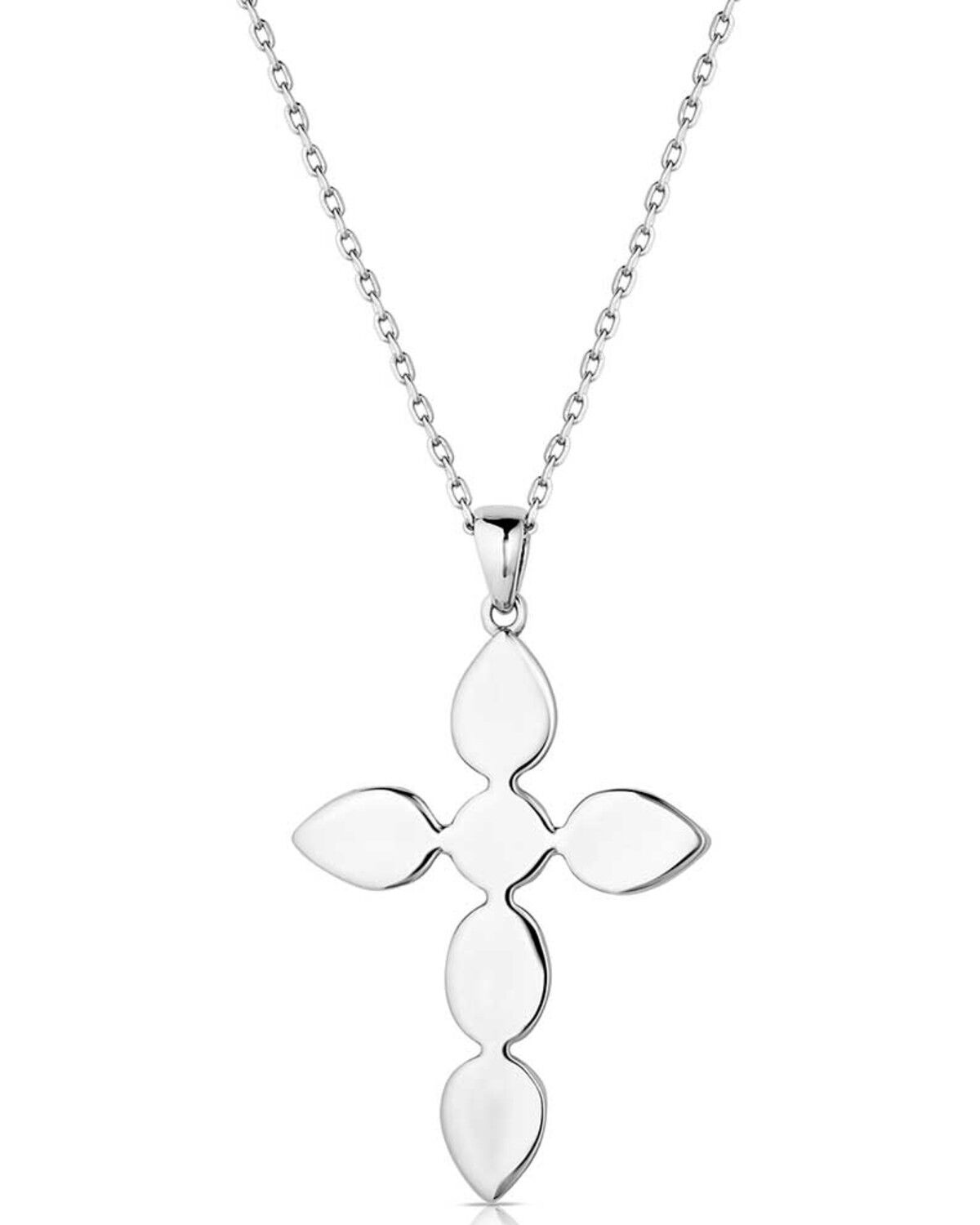 Image #2 - Montana Silversmiths Women's Ocean of Faith Necklace, Silver, hi-res