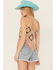 Image #4 - Rock & Roll Denim Women's Crochet Fringe Tank, Pink, hi-res