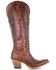 Corral Women's Cognac Embroidery Western Boots - Medium Toe, Brown, hi-res