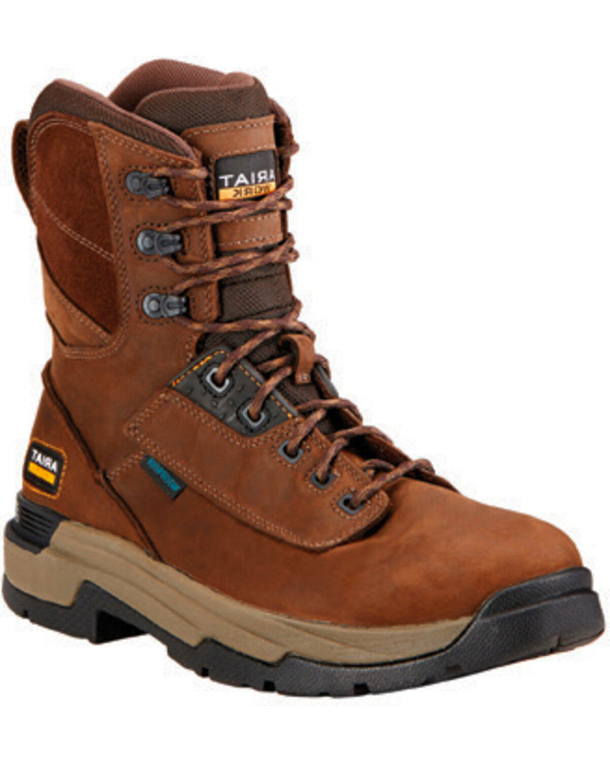 insulated lace up work boots