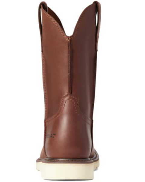 Image #3 - Ariat Men's Rambler Wedge Work Boots - Steel Toe, Brown, hi-res