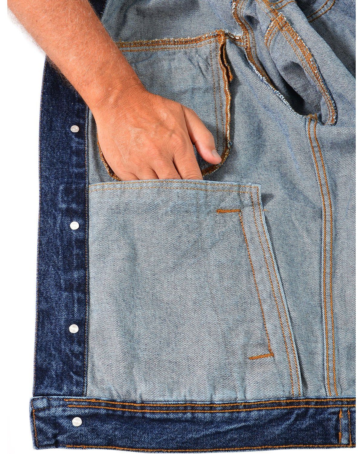 Image #2 - Wrangler Men's Rugged Wear&reg; Denim Jacket, , hi-res