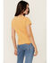 Image #4 - Idyllwind Women's I Run This Rodeo Short Sleeve Relaxed Graphic Tee, Dark Yellow, hi-res