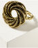 Image #2 - Shyanne Women's Soleil Gold Rope Statement Ring, Gold, hi-res