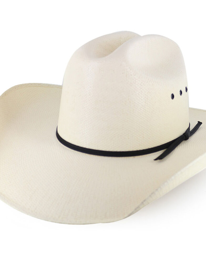 Cody James Black Tie Straw Cowboy Hat, Natural, hi-res
