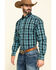 Ariat Men's Iberville Small Plaid Long Sleeve Western Shirt , Black, hi-res