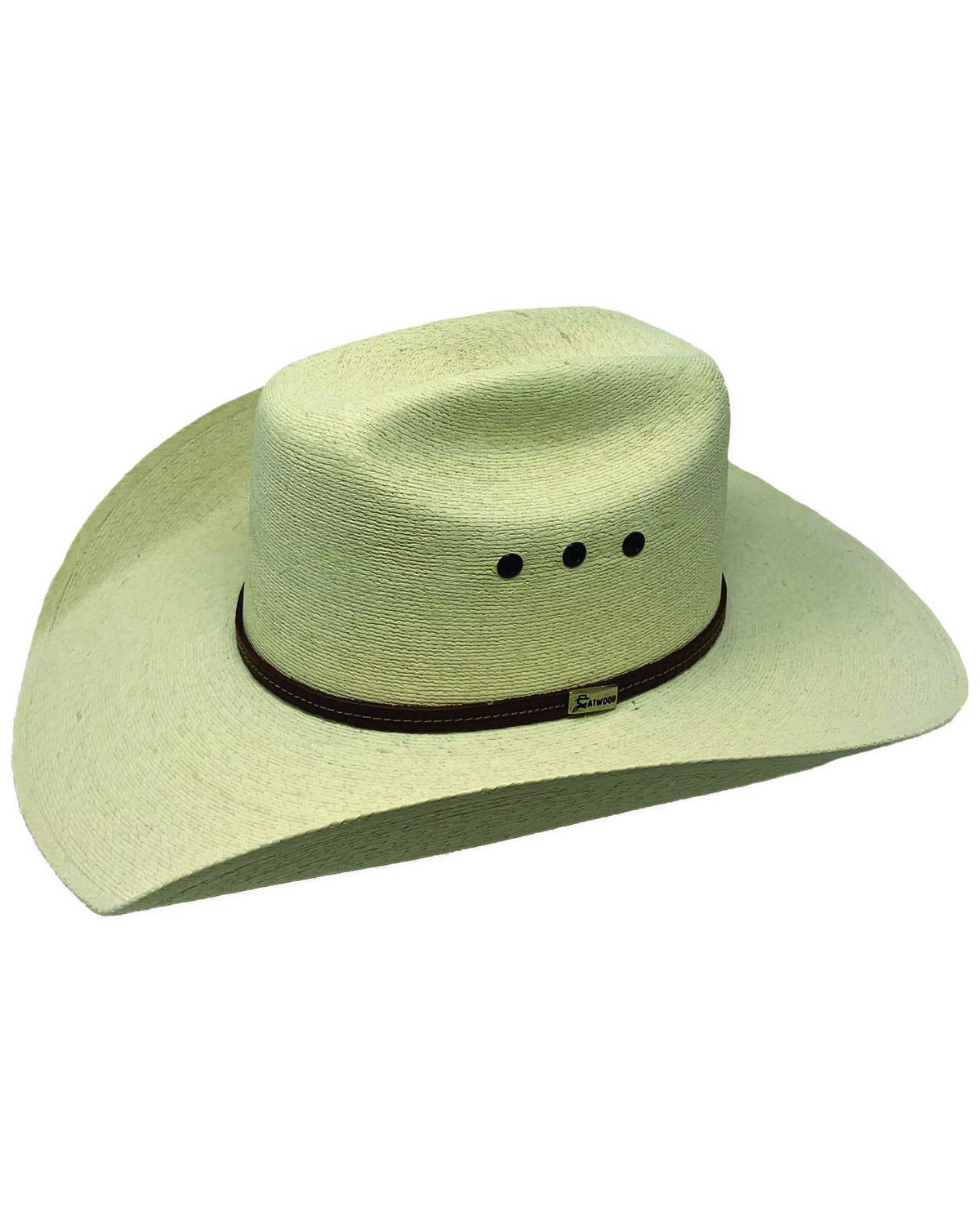 Image #1 - Atwood Maverick Straw Cowboy Hat, Natural, hi-res