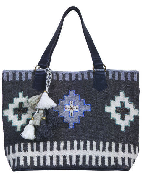 Scully Women's Aztec Woven Handbag, Multi, hi-res