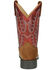 Image #5 - Smoky Mountain Boys' Briscoe Western Boots - Broad Square Toe, Tan, hi-res
