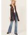 Image #2 - Idyllwind Women's Hattie Beaded Fringe Vest, Dark Brown, hi-res