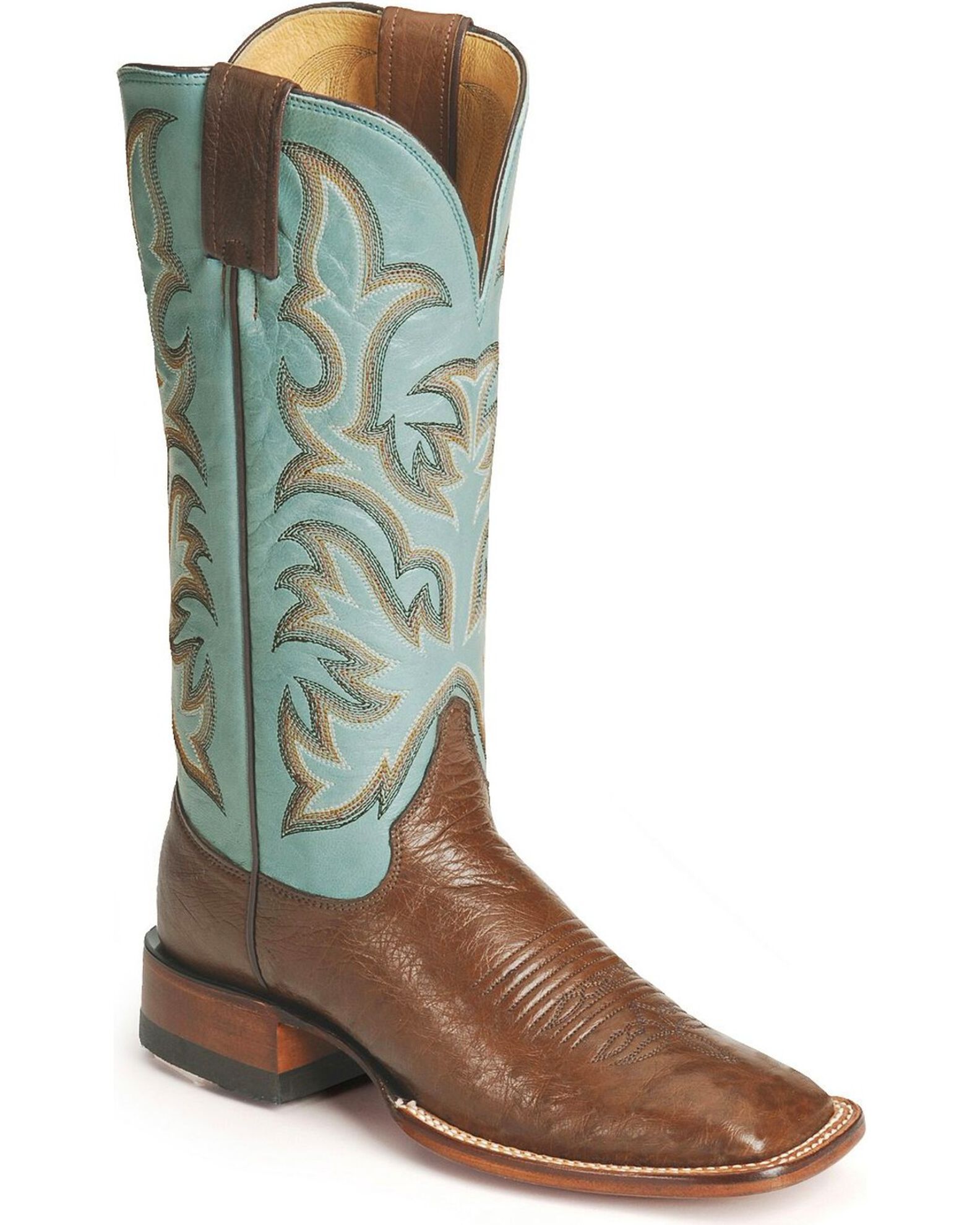 Product Name: Justin Women's 13" Marfa Smooth Ostrich Cowgirl Boots