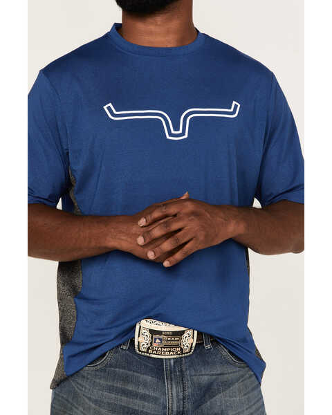 Image #3 - Kimes Ranch Men's Phase 2 Tech Logo Graphic T-Shirt , Navy, hi-res
