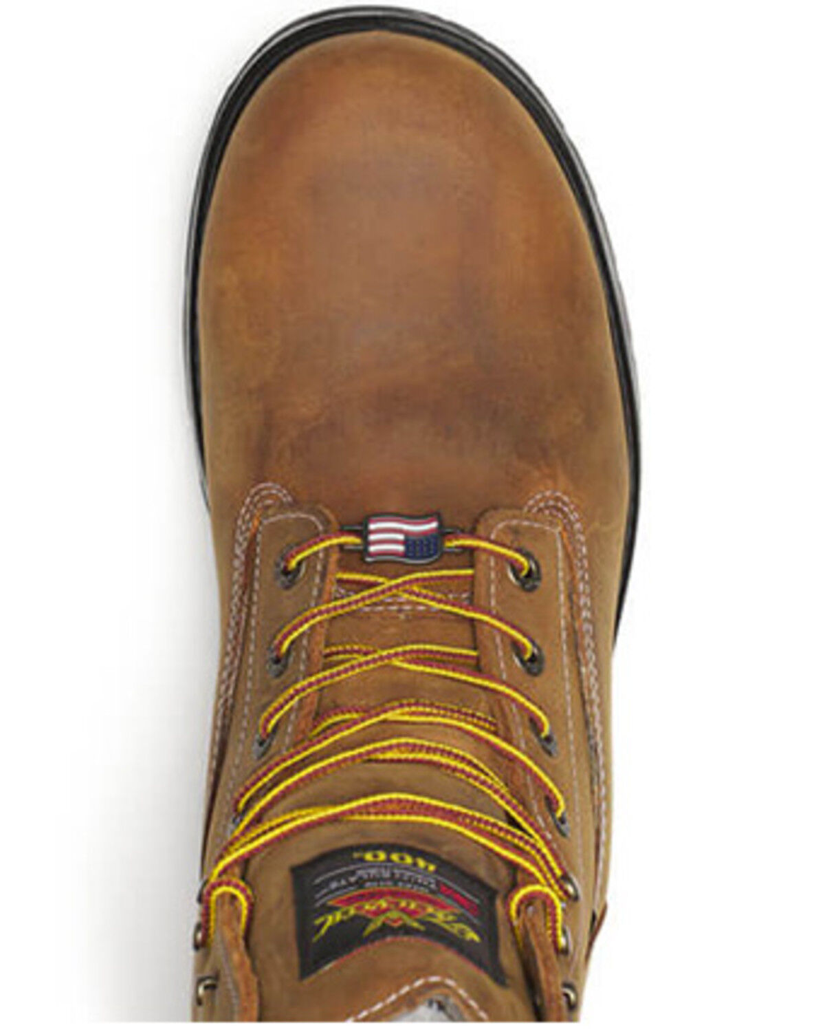 Image #4 - Thorogood Men's 8" Genesis Waterproof Insulated Work Boots - Nano Toe, Brown, hi-res