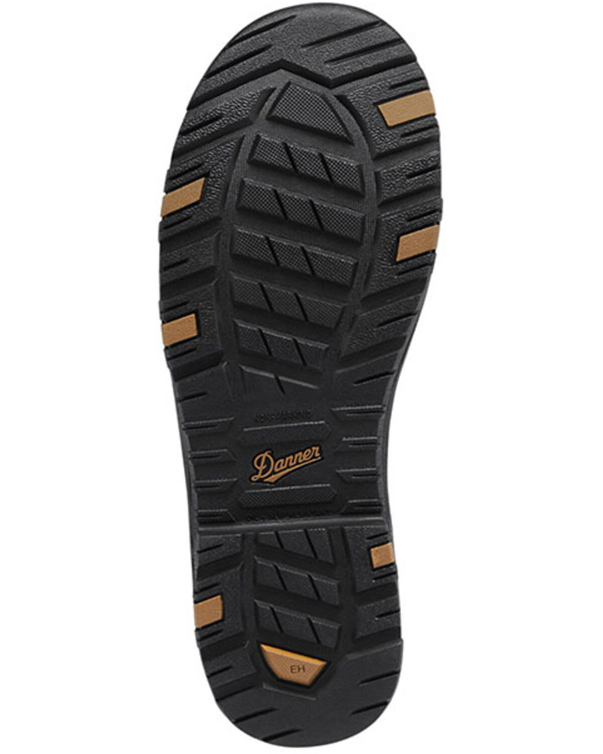 Image #5 - Danner Men's 8" Caliper Work Boots - Soft Toe, Brown, hi-res
