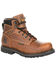 Image #1 - Georgia Boot Men's Giant Revamp Waterproof Work Boots - Soft Toe, Brown, hi-res