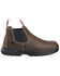 Image #2 - Avenger Women's Romeo Work Shoes - Alloy Toe, Brown, hi-res