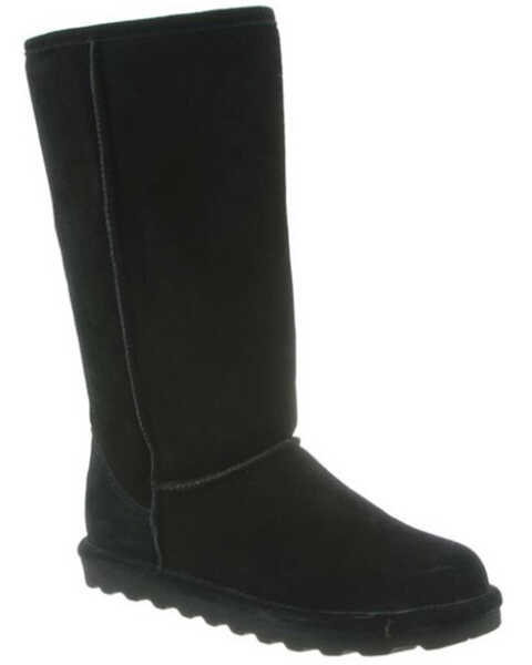Bearpaw Women's Elle Casual Boots - Round Toe , Black, hi-res
