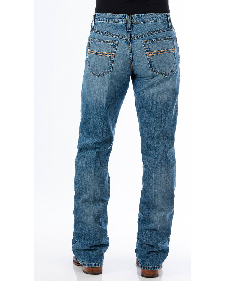Cinch Men's Carter 2.0 Light Stonewash Relaxed Fit Jeans - Boot Cut, Indigo, hi-res