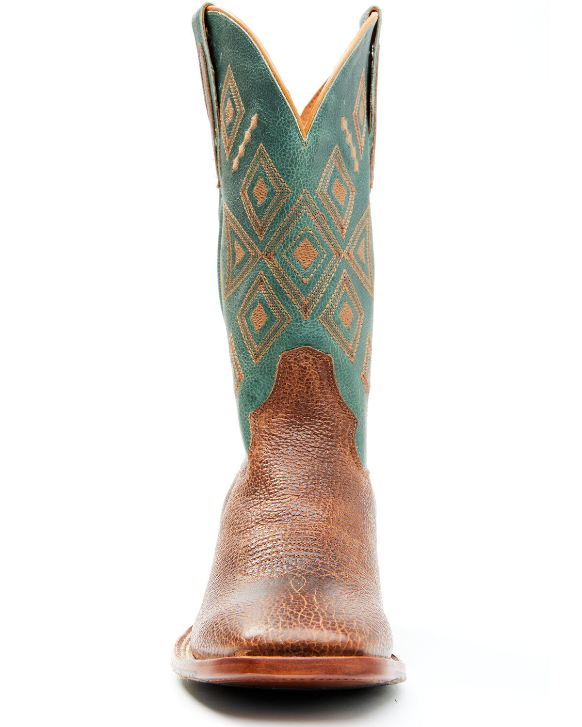 Image #4 - Cody James Men's Maximo Western Performance Boots - Broad Square Toe, Brown, hi-res