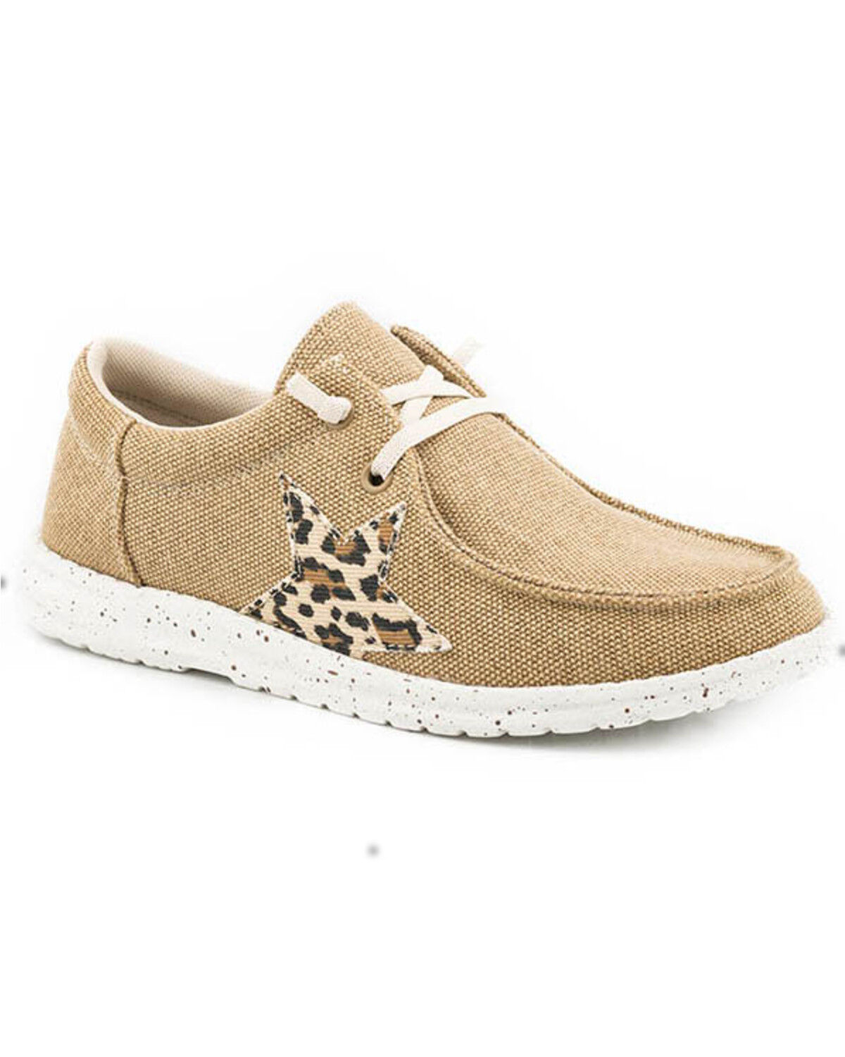 Image #1 - Roper Women's Hang Loose Casual Shoes - Moc Toe, Tan, hi-res