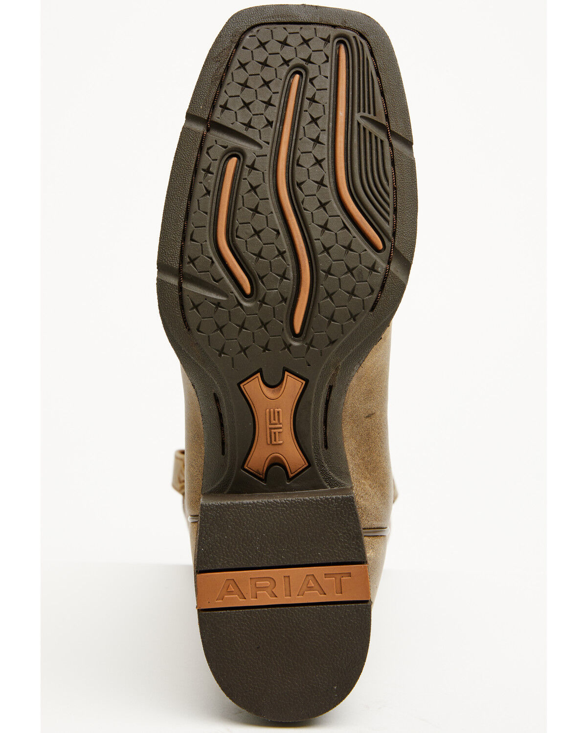 Image #8 - Ariat Women's Round Up Remuda Western Boots - Broad Square Toe, Sand, hi-res
