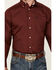 Image #3 - Ariat Men's Isaac Wrinkle Free Medallion Print Long Sleeve Button-Down Western Shirt, Burgundy, hi-res