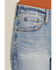 Image #2 - Levi's Women's Yellow Flag Medium Wash Mid Rise Loose Bootcut Denim Jeans, Medium Wash, hi-res