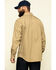 Image #2 - Carhartt Men's Rugged Flex Rigby Long Sleeve Work Shirt, Beige/khaki, hi-res