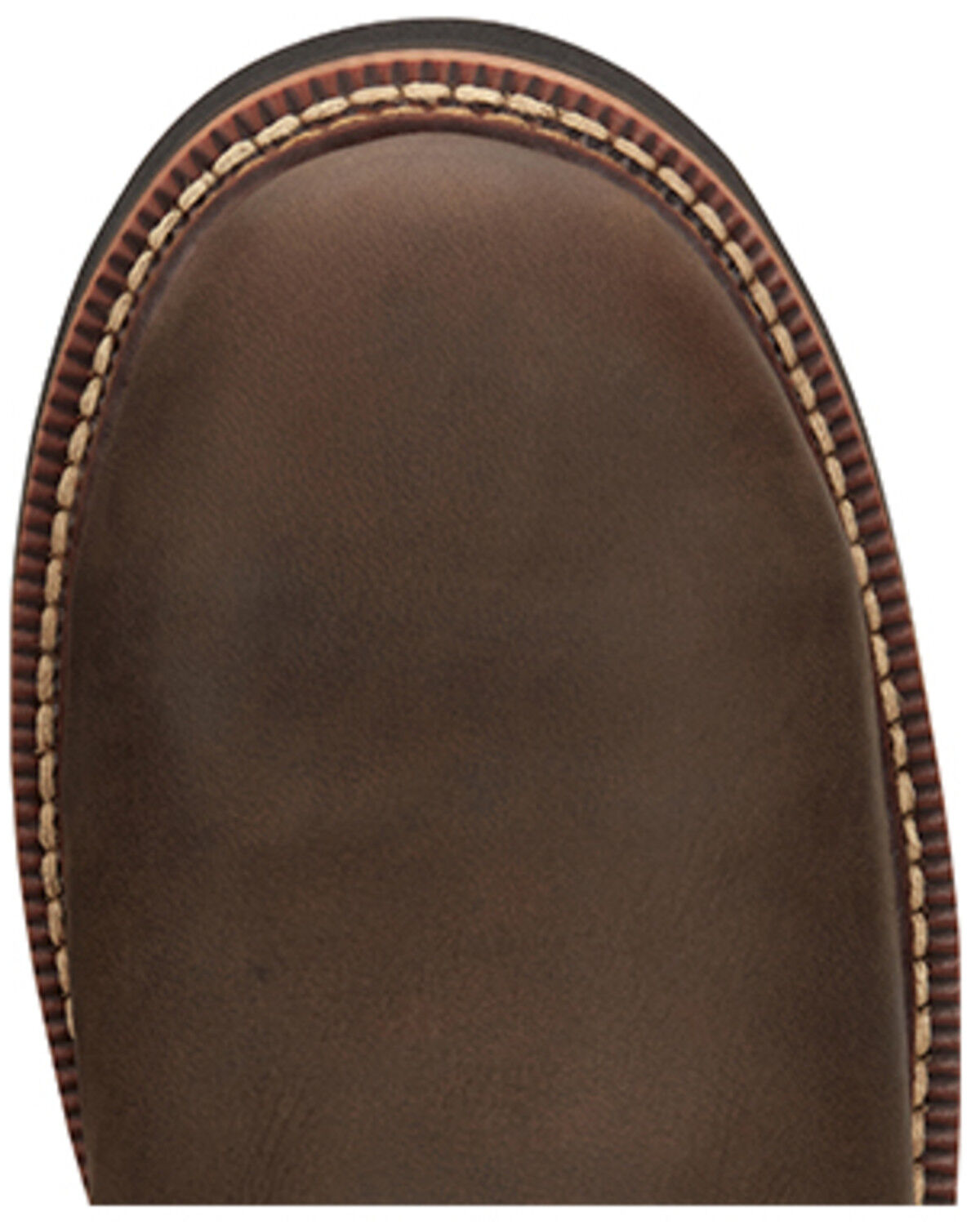 Image #6 - Justin Men's Carbide Waterproof Work Boots - Steel Toe, Brown, hi-res