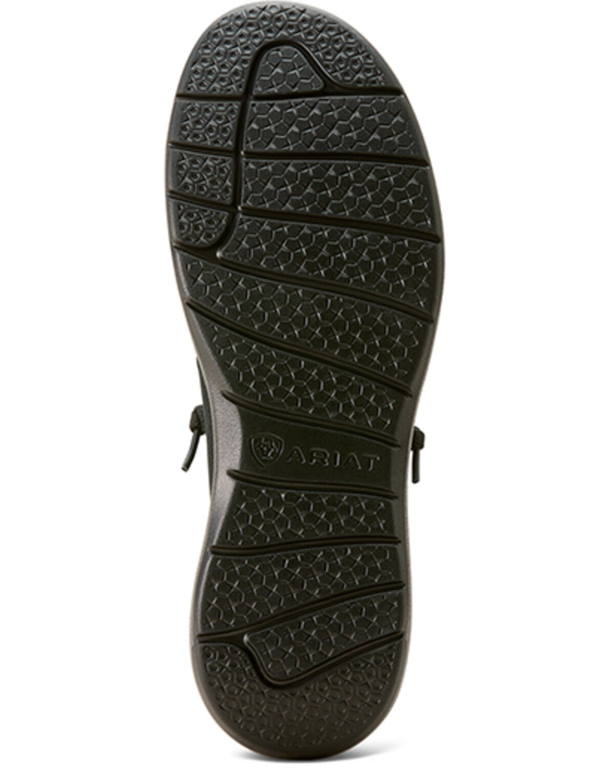 Image #5 - Ariat Men's Hilo Solid Casual Shoes - Moc Toe, Black, hi-res