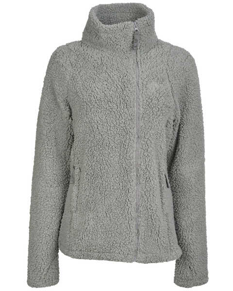 STS Ranchwear Women's Fireside Sherpa Jacket, Grey, hi-res