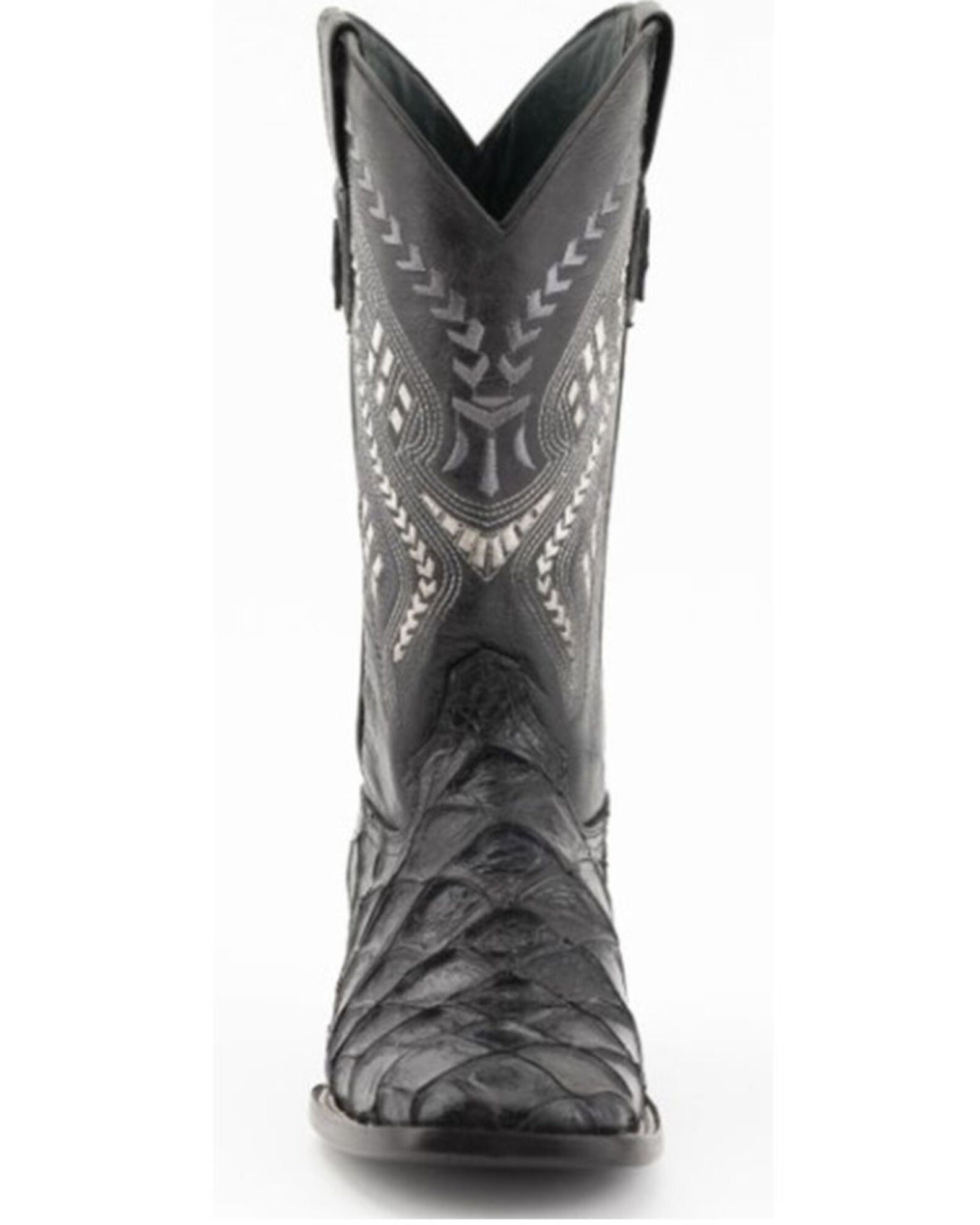 Product Name Ferrini Men's Bronco Pirarucu Print Western Boots