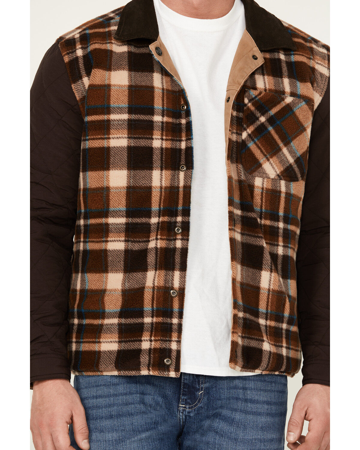 Image #7 - Cody James Men's Ozark 2.0 Reversible Snap Jacket, , hi-res