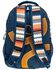 Image #2 - Hooey Recess Serape Stripe Print Backpack, Navy, hi-res