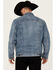 Image #4 - Ariat Men's Roby Denim Trucker Jacket, Medium Wash, hi-res