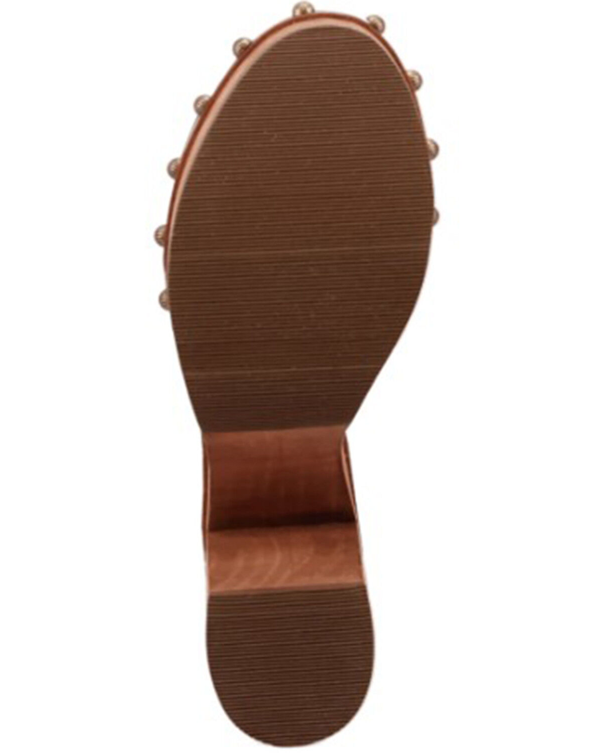Image #7 - DIngo Women's Lotus Wooden Sandals, Brown, hi-res