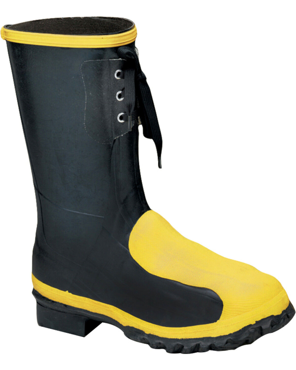 Image #1 - Lacrosse Men's 12" Meta-Pac Met Guard Work Boots - Steel Toe, Black, hi-res