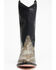 Old West Men's Snake Print Western Boots - Medium Toe, Natural, hi-res