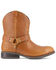 Image #2 - Frye Women's Safety-Crafted Harness Work Boots - Steel Toe, Brown, hi-res