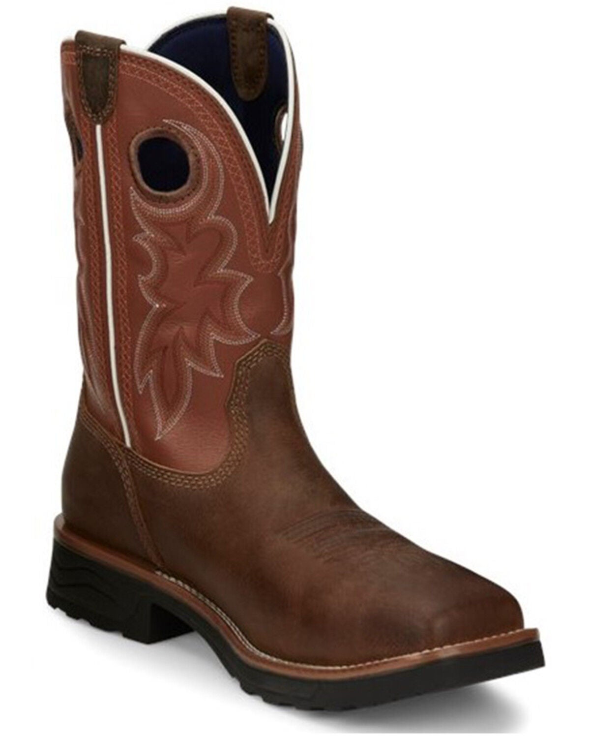 Tony Lama Men's 3R Fireball Waterproof Work Boot - Composite Toe, Tan, hi-res
