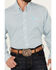 Image #3 - Cinch Men's Diamond Geo Print Long Sleeve Button-Down Stretch Western Shirt, Turquoise, hi-res