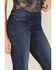 Image #2 - Wrangler Retro Women's Medium Wash High Rise Pull On Norah Bootcut Jeans, Blue, hi-res