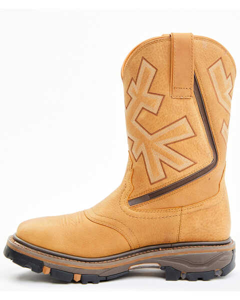 Image #3 - Cody James Men's Decimator ASE7 Western Work Boots - Soft Toe, Brown, hi-res